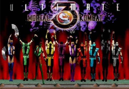 Ultimate Mortal Kombat 3 - liu kan, ultimate mortal kombat 3, kano, moral kombat