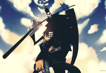 soul eater - kid, anime, soul, eater, death, the, shinigami