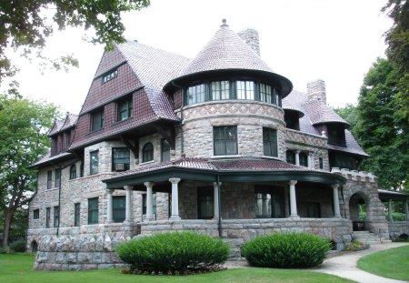 J. D. Oliver Mansion - Home, Machinery, Farm, Oliver, Mansion, Historical