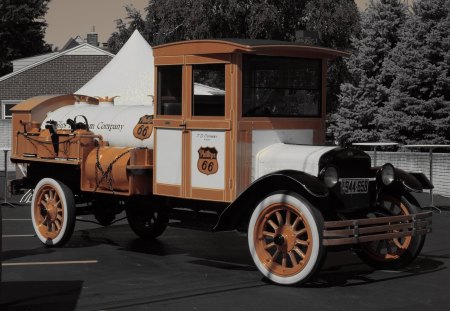 Antique GMC Fuel Truck - GMC, Truck, Tanker, Phillips 66, Gasoline, General Motors, Antique, Fuel, Vehicle