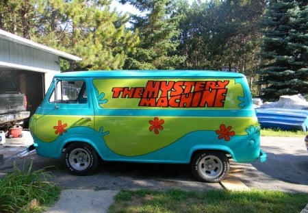 Scooby Doo Van - photo, scooby, doo, van