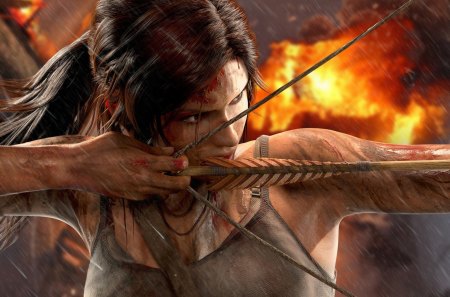 Lara croft Tomb Raider - xbox 360, game, square enix, crystal dynamics, lara croft, tomb raider, ps3