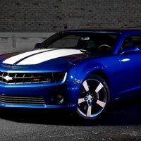 Beautiful Blue Camaro