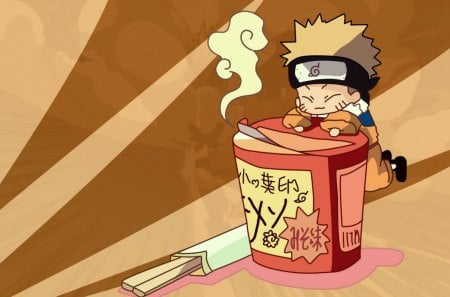 naruto - naruto, chibi, ramen, anime, uzumaki, shippuuden