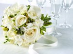 White bouquet