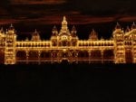 Mysore Palace at Night 1