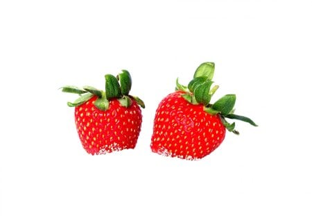 Strawberries in sugar - summer, strawberry, fruit, sugar, food