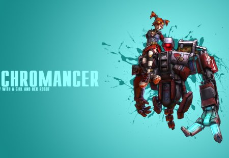 Borderlands 2 Mechromancer - gaige, hd, deathtrap, borderlands 2, girl, borderlands, mechromancer