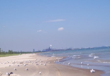 from Gary,In. summer time - Hot, nice, water, blue