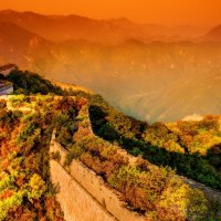 A moody evening at the Great Wall