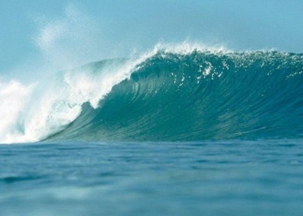 waves - beach, nature, landscape