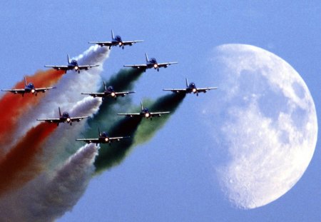 Frecce Tricolori  Italian Air Force Aerobatic Team - air force aerobatic team, italian