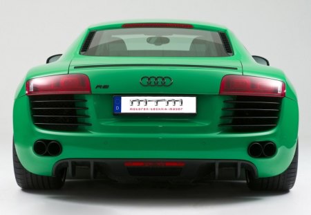 Audi R8 MTM V8 FSI 2008 - v8, mtm, r8, 2008, green, audi, fsi