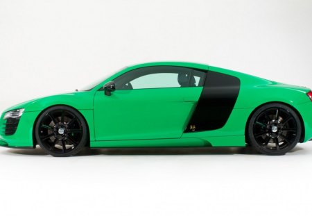 Audi R8 MTM V8 FSI 2008 - v8, mtm, r8, 2008, green, audi, fsi