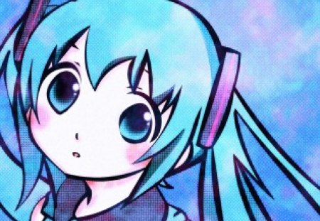 hatsune Miku - anime, vocaloid