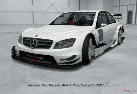 Mercedes-Benz Mercedes-AMG C-Class Touring Car '2008 - Horizon, 360, Car, 2008, DTM, Mercedes, Mercedes-AMG, Motorsport, 4, Mercedes-Benz, C-Class, Touring, AMG, Benz, Xbox, Forza