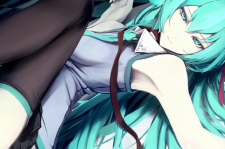 Hatsune Miku series3 - anime, girl, bold, cute