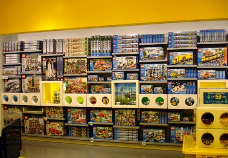 Lego Store - stores, fun, blocks, children, toys, play, retail, lego