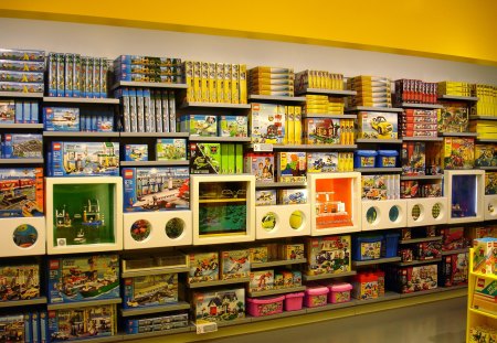 Lego Store - stores, fun, blocks, children, toys, retail, shopping, lego