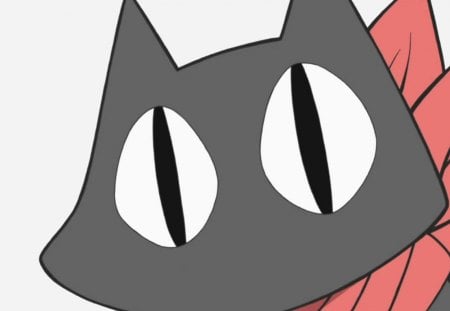 CAT! - eyes, nichijou, funny, cat