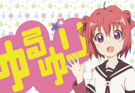 YuruYuriâ™ªâ™ª - anime, comedy, akari akaza, manga