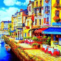 Cafe in Cassis