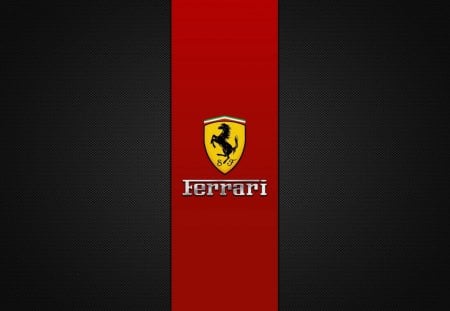 ferrari logo - escudo, car, logo, ferrari