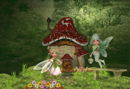 Night Time In Fairyland