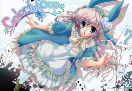 ColorfulP0P.... - female, anime, colorful, anime girl, cute