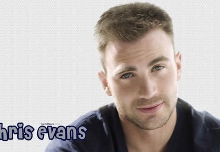 chris evans 1 - look, cute, pretty face, hot, man