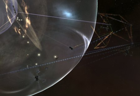 All Units: Engage! - combat, spaceships, video games, eve online, wormhole