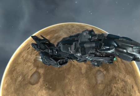 Going on Vacation - spaceships, Gallente, EVE Online, Proteus, video games