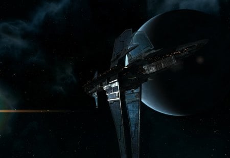 In the Maelstrom's Eye - minmatar, eve online, maelstrom, spaceships, video games