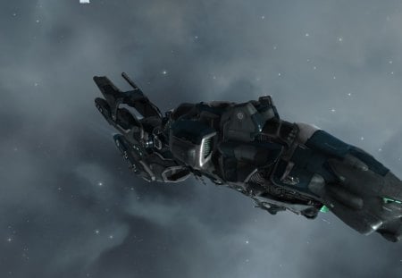 Partly Cloudy ... - gallente, eve online, spaceships, video games, proteus