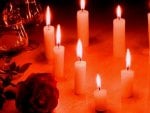 Candles and romantic.....2 great things