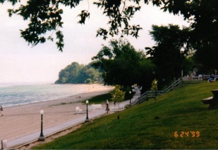 algoma beach - scenic, beach, Great lakes, lakeshore