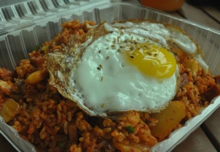 korean kimchi fried rice - fun, korean kimchi fried rice, yummy, entertainment, foods