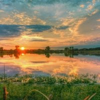 Sunset at the Lake