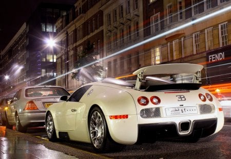 Veyron Night Fever - bugatti veyron, veyron at night, veyron, Veyron Night Fever