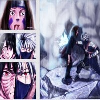 kakashi, rin, obito