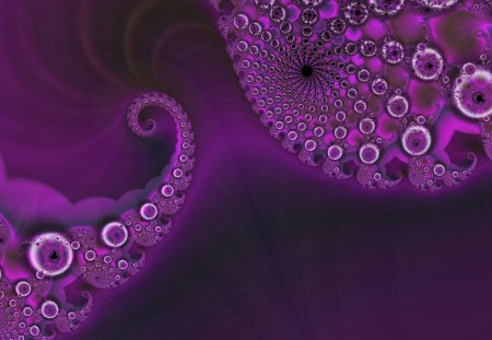 PURPLE HAZE - fractal, purple, abstract, haze