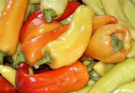 Mixed Peppers - peppers, produce, groceries, macro, market, vegetables, food