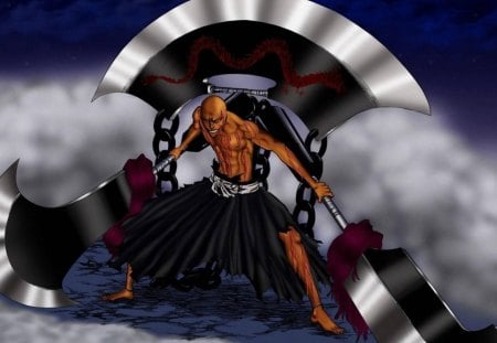 ikaku - anime, bankai, bleach, ikaku, madarame