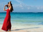 girl at the beach