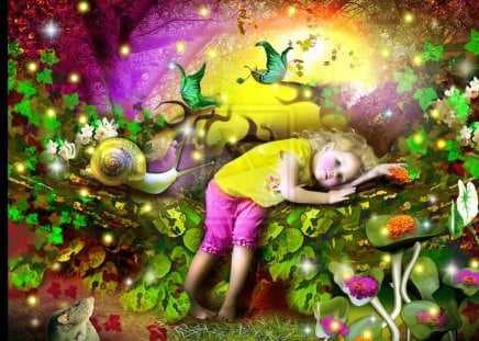 âœ¼Pretty & Lovely Tracyâœ¼ - girls, models, people, rat, animals, colorful, cool, children, snail, digital art, tracy, grass, birds, shining, glow, woods, beautiful, leaves, sweet, childs, photomanipulation, trees, female, emotional, mouses, fantasy, creative pre-made, pretty, cute, butterflies, landscapes, love, rats, forests, ivy, lovely, plants, sparkle, scenery, splendor, flowers, colors, butterfly designs