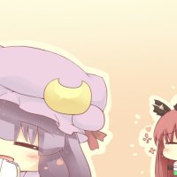 Chibi Patchouli & Koakuma