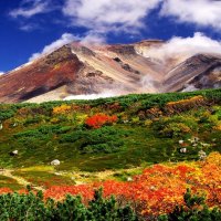 Magnificent Autumn Mountain Valley