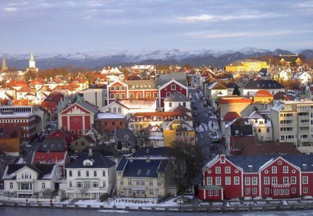 Stavanger, Norway - norway, houses, stavanger, other