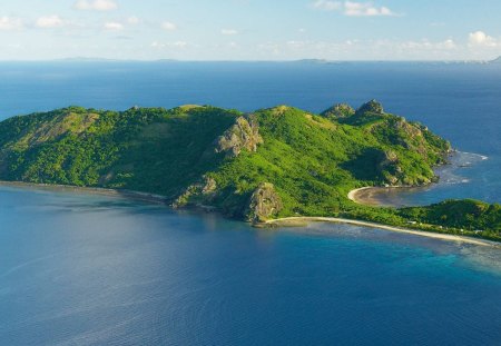 small island - tree, small, sea, island