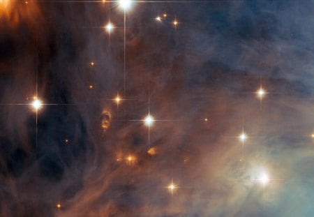 Orion Nebula (Messier 43) - stars, nature, sky, nebula